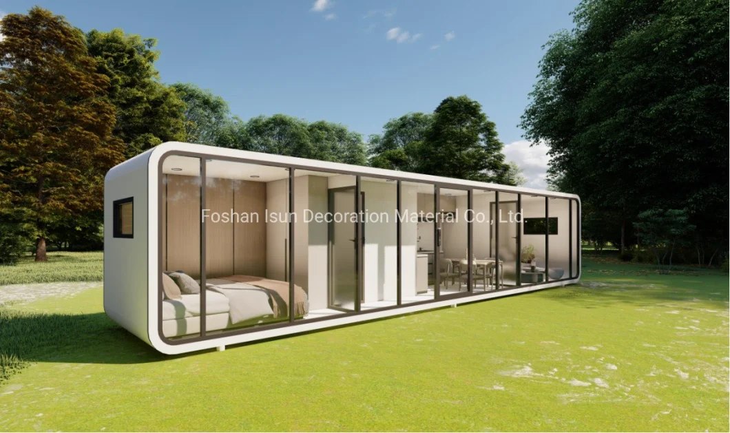 German Luxury Building Prefab Home Space Capsule House Backyard Office Pods