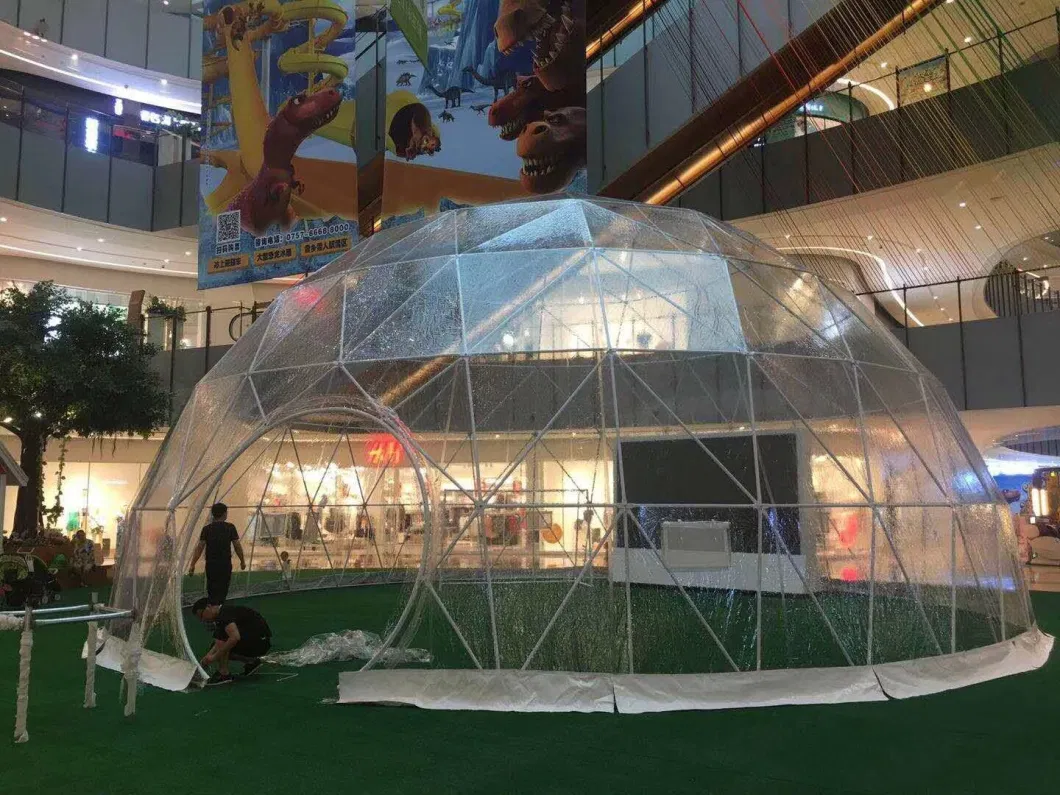 China Manufacturer Customized Transparent PVC Dome Tent House for Event